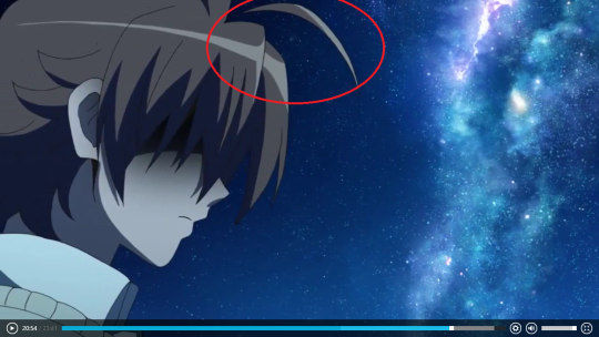 nothingbutwordsstuff:  I know we just got past a traumatic death scene, but Tatsumi’s floating ahoge is distracting me. XDI mean, just look at it. It’s floating!God I’m such an insensitive asshole