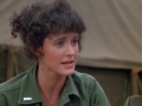 Alexandra Stoddart as Lt. Gail Harris, aka “Nurse Doctor” (s08e07). Criticized for argui