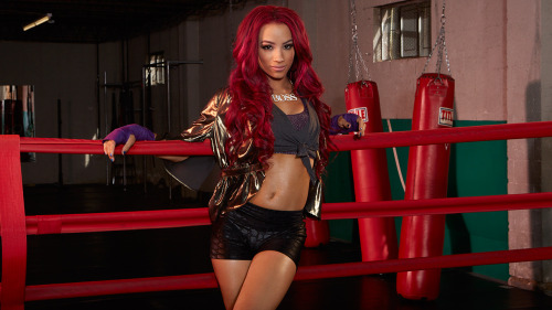 Porn Pics Sasha Banks - WWE Divas Fight Club. ♥ 