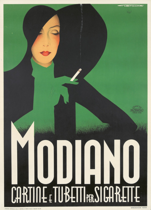 Modiano. 1933. Franz Lenhart.39 1/8 x 55 in./99.3 x 139.6 cmFor the Modiano brand of prefabricated r