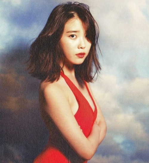 IU - Remake Album Flower Bookmark Pics