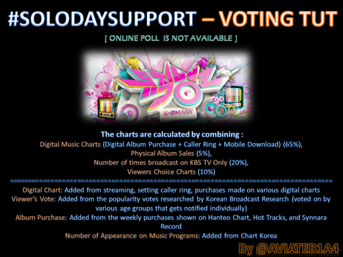 aviateb1a4:  [TUT] #B1A4 #SOLODAY SUPPORT! Help the boys win on various music shows~ Go go go BANAs! ^^ Do not remove the logo. Take out with full credits! *will be updated later 