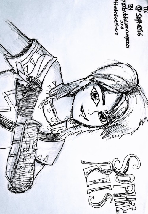 xxbvbfallenangelxx: heres some fan art for my favorite cosplayer @sophieriis thank you so much for i