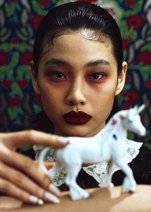 netflixdramas:Jung Ho Yeon photographed by Hyea W. Kang for Vogue Korea (2020)