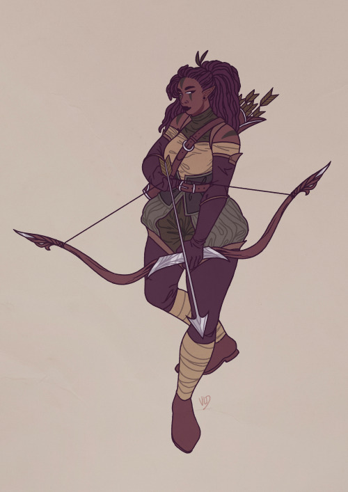  Fullbody version of my OC Tamerra for The Elven Path ✨  