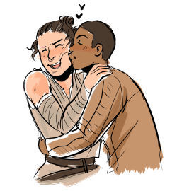 robotsharks:  Finn kisses cant forget kylo