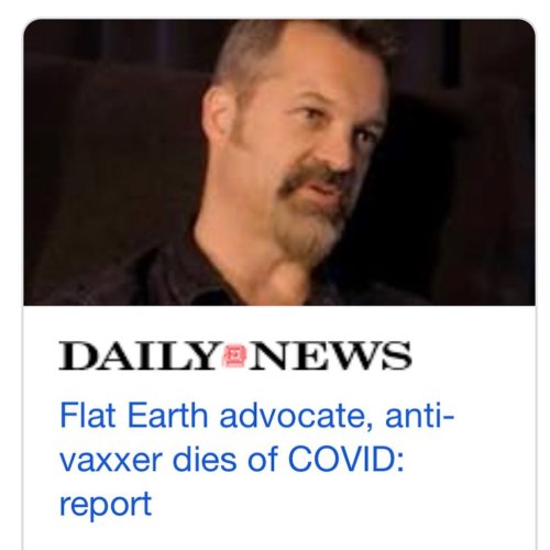 We’re absolutely shocked. The religious zealot who thinks the earth is flat and doesn’t 