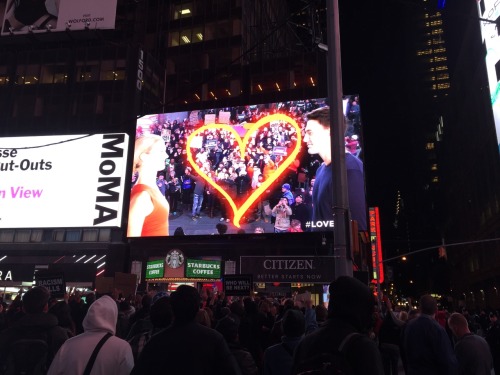 sidizenkane:  Protests in Times Square tonight 