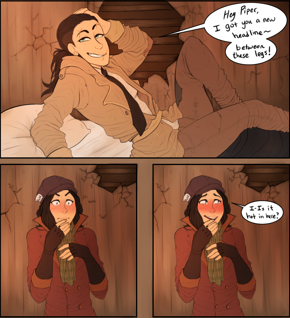 rinkhet:    So Piper said to meet her in her house but she wasn’t home when we