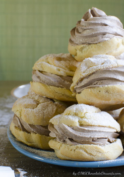 royal-food:  Cannoli Cream Puffs