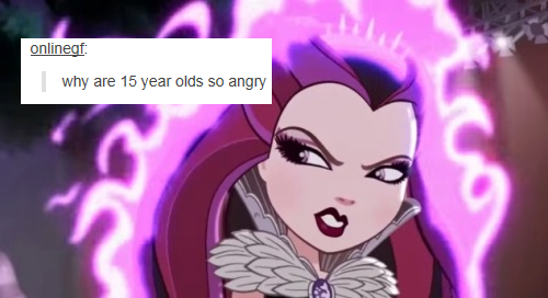 puzzle-dragon:  Raven Queen   Text Posts [Cap Credit: everafterhighcaps] 