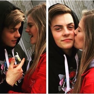 Herman with fans