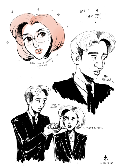 flyingsaucerza: littledeerling: what am i doing with my life Happy X-Files Week at Saucer!