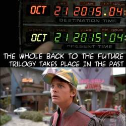 Oh yeah, they even got the day of the week correct.  #backtothefuture #backtothefuturepart2  #october21st2015