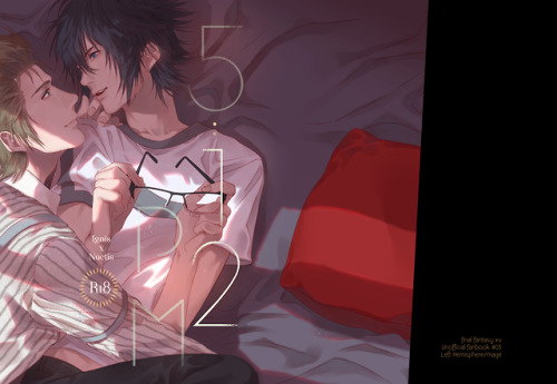 5:12 PM | FFXV - Ignis/Noctis doujinshi book #03A story of a relaxing day of Ignis and Noct. (2220 I