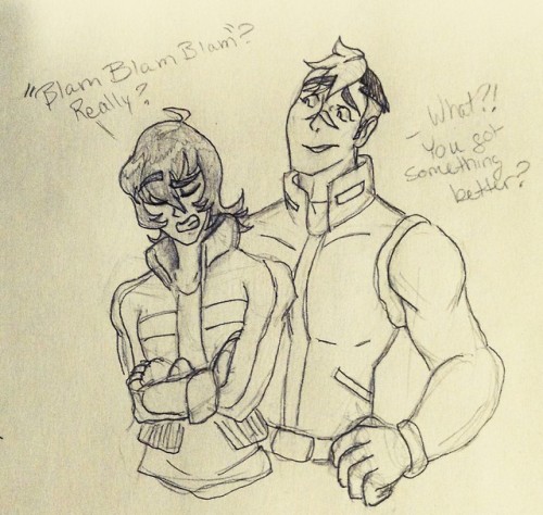 art-nemonefish:Obviously!Anyway Keith, how long did you think of a way to pull that one.Idk if I’ll 