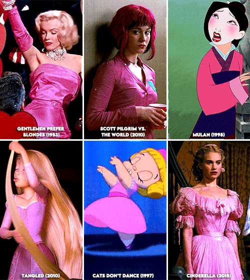 beyonceknowless: FILMS + PINK OUTFITS 