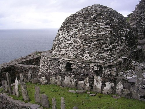 irisharchaeology:The remote monastic hermitage on Skellig Michael, Co. Kerry. Founded sometime in th