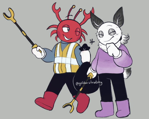 Drew @zhes1 And My KinitoPET OCs!!! Has Lots Of Fun!!! Tried Not To Push Myself So Hard On This One So