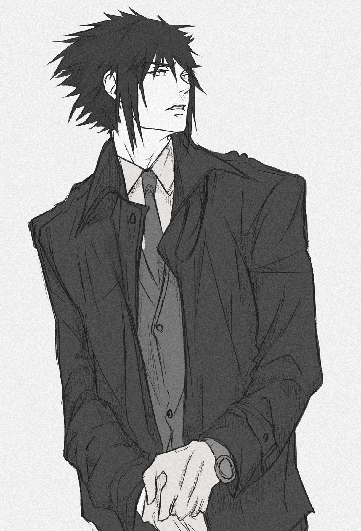 lawlliets:  hm detective! sasuke or something???? 