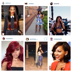 brianicole3540:  The beautiful Black women of my instagram. 💜