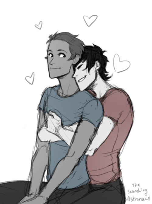 thesearchingastronaut: and now I drew Klance bc Soulmates~