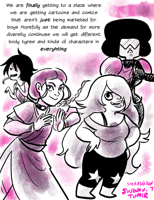 swinku:Finally did a proper comic about “strong female characters” Its good comics and cartoons are 