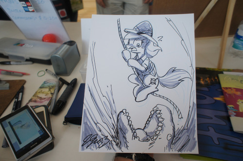 bakpony:  JJ’s sketches from Gala Con 2013.  Part 2/5. 