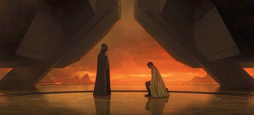 gffa:Star Wars: Rogue One | Mustafar + Darth Vader’s Castle of Lava and Bullshit Concept Art