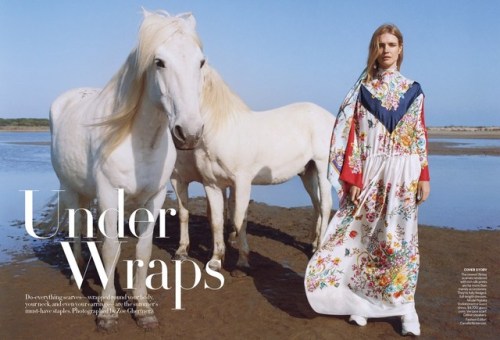 Photographer: Zoë GhertnerStylist: Camilla Nickerson Model:Natalia Vodianova   The many ways to