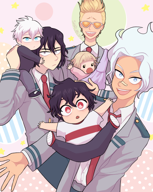 shrublike:  School Babysitters AU, anyone?