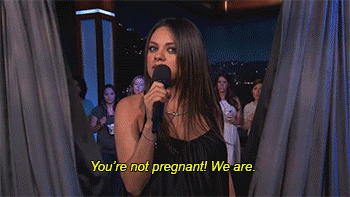 tamorapierce:  boneycircus:  theweakwillfall:  sizvideos:  Mila Kunis Against Men Saying “We Are Pregnant” - Video  I LOVE HER EVEN MORE FOR THIS  Actual real life Leanan McAlister  Thank you.  Every time I’ve heard a man say “We’re pregnant,”