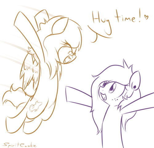 terra-nsfw:  spiritcookie:  Still up for that hug Terra? ;3  Still hella cute ❤️  x3! Cute~