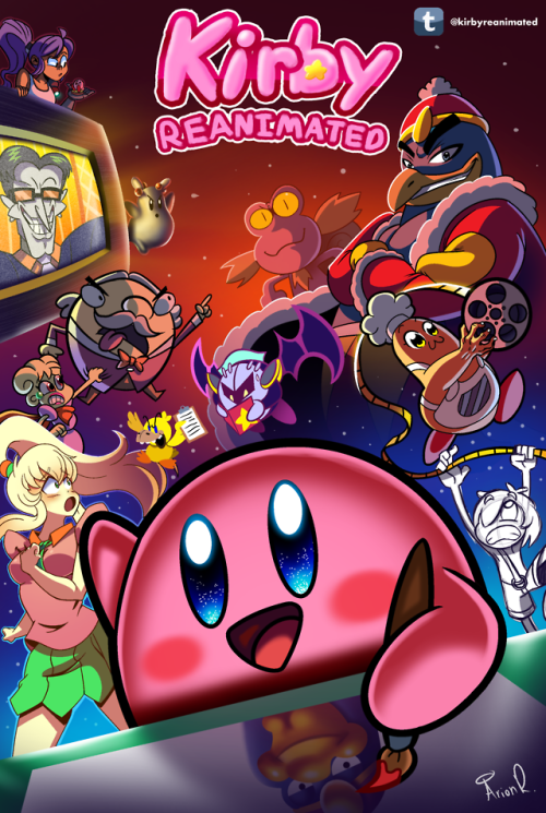 arionrashad:  TA-DA!! Hope you all like this little poster I drew up for @kirbyreanimated! I’d put every one of the talented animators’ interpretations of the  characters here if I could, but that’d take forever. Here’s a list of  the characters