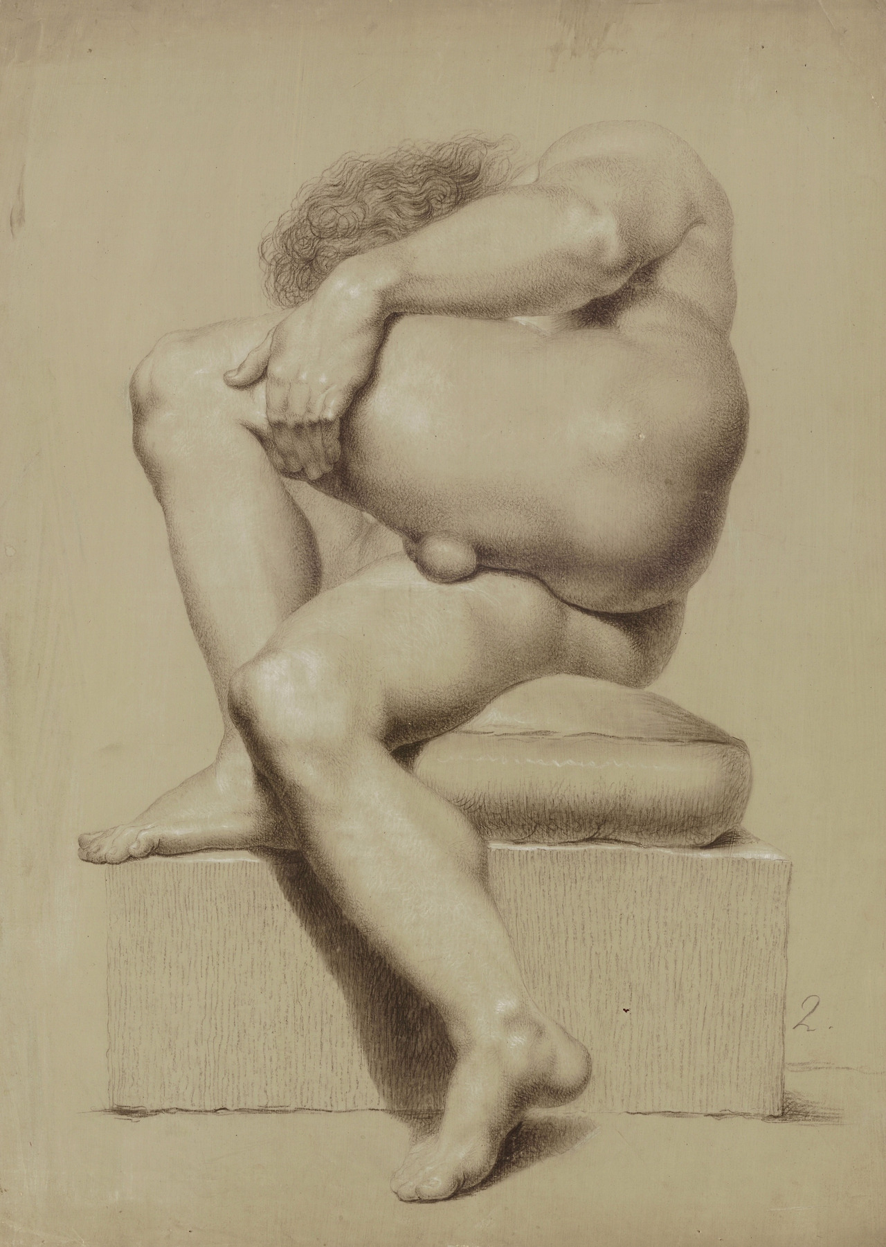 maximien: Copy of a drawing by Nicolai Abildgaard (Danish 1743-1809)