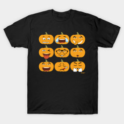 teepublic:  A pumpkin emoji for every emotion.&gt;&gt;&gt; All Halloween Emojis by misopunny