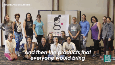 huffingtonpost:  These Sisters are Helping Solve America’s Period Problem