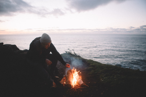 samelkinsphoto: camping on the oregon coast with @forrestmankins