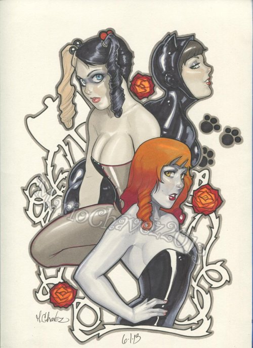 lordwanjavi:  DC Girls by *mariochavez