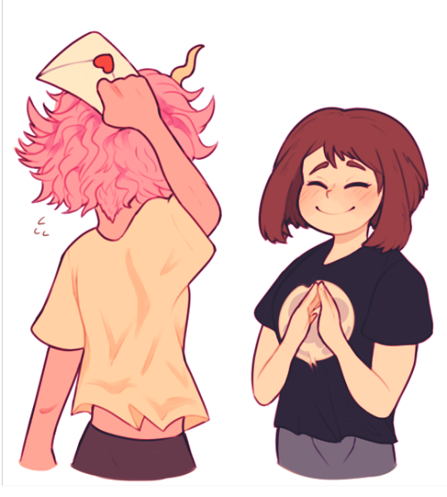 calmeremerald:  some f/f bnha ships i dont see drawn enough