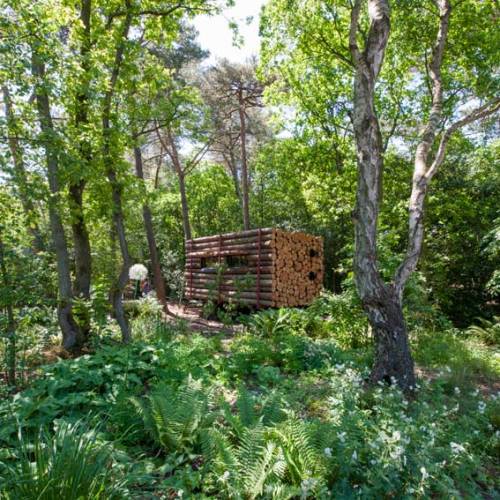 Porn archatlas: Treetrunk Gardenhouses Piet Hein photos