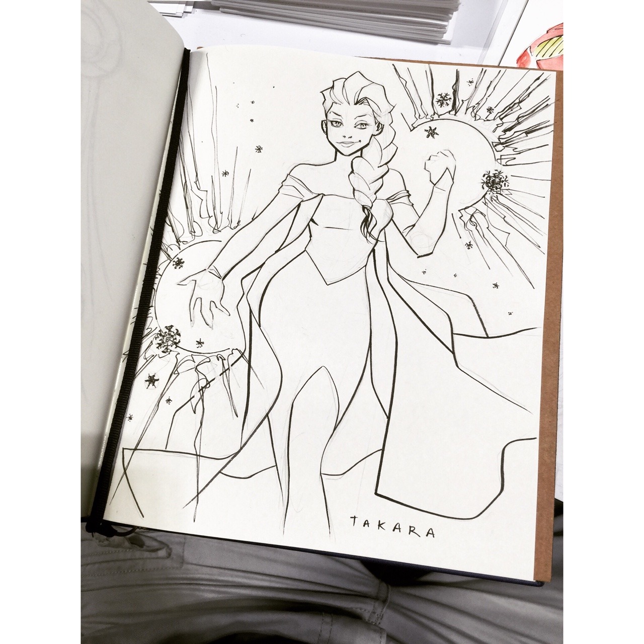 mtakara:  Tampa Bay Comic Con sketches 