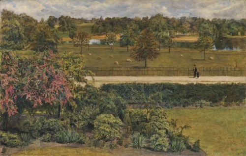 May, in the Regent’s Park by Charles Allston Collins, 1851