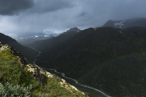 Jotunheimen National Park - rainbow over Muru River by happy.apple on Flickr.