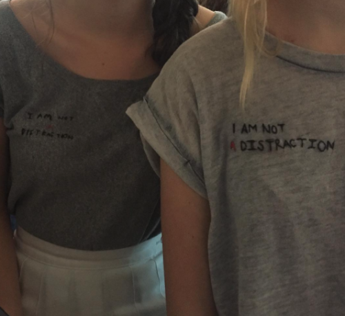 stylemic:  These feminist high schoolers are using ‘The Scarlet Letter’ to protest dress codes Students at Charleston County School of the Arts in North Charleston, South Carolina, have had enough. Too many girls have been sent home because of a strict