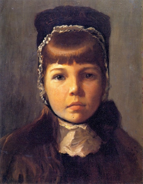 Lilla Cabot Perry - Margaret with a Bonnet (1890)