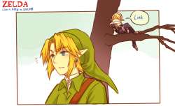 onisuup: Zelda can’t keep a secret | another comic | zelda arts