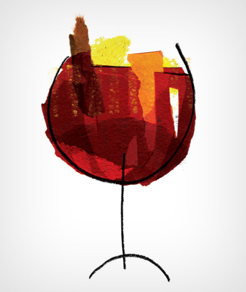 weekend plans drink illustrations by Jonathan Lax :: via yonil.com