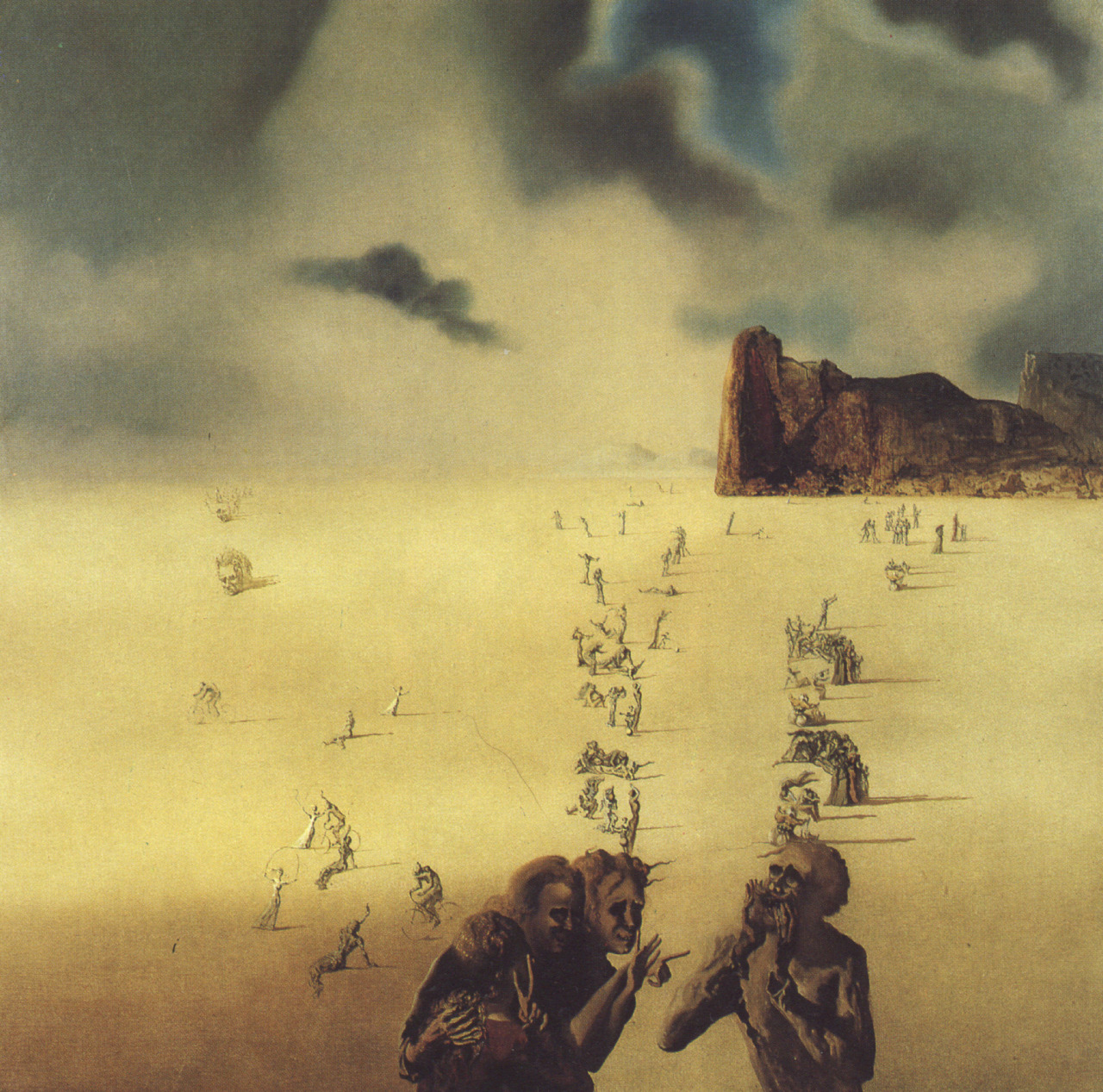 salvadordali-art:  Perspectives, 1937 Salvador Dali     my dad painted this