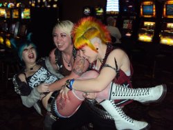 hellray:  Punk Rock Bowling 2011. Sweet babies Whitney and Potato. 